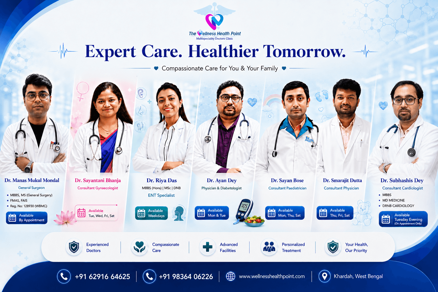 The Wellness Health Point medical team
